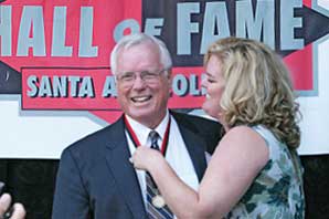 Ken Purcell at Hall of Fame gathering