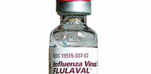 A vail of Influenza virus vaccine