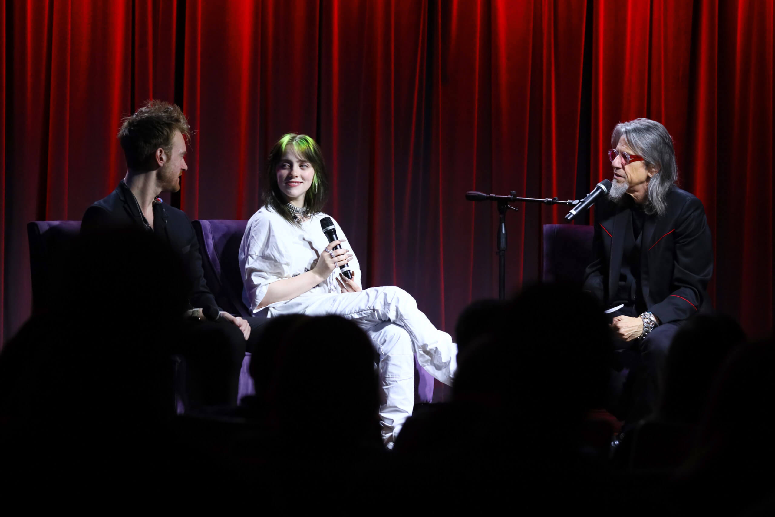 Billie Eilish and FINNEAS in conversation at the GRAMMY Museum / Photo courtesy of GRAMMY Museum
