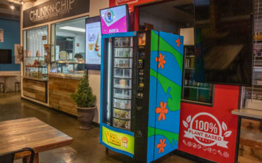 Vegan Vending Machine in Fourth street Santa Ana