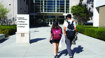 Students walking-enrollment