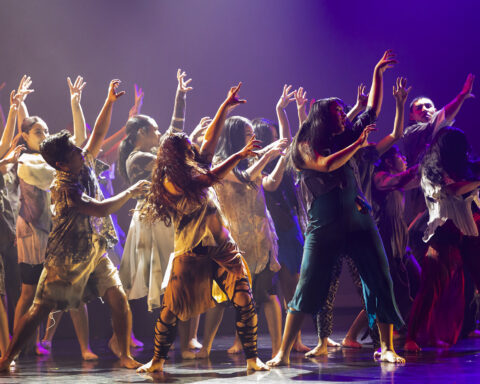 group of dancers