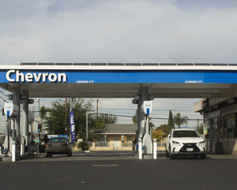 gas station