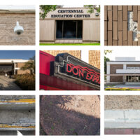 grid of building photos