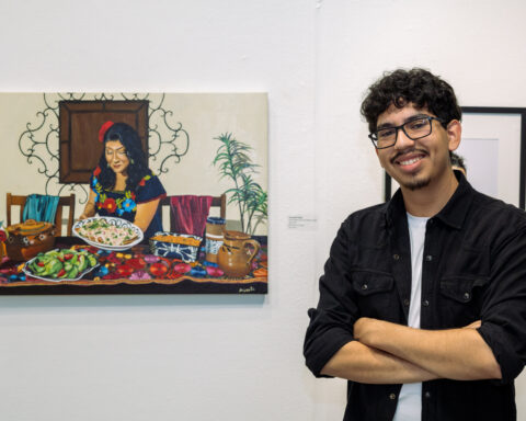 Painting by Alexander Robles