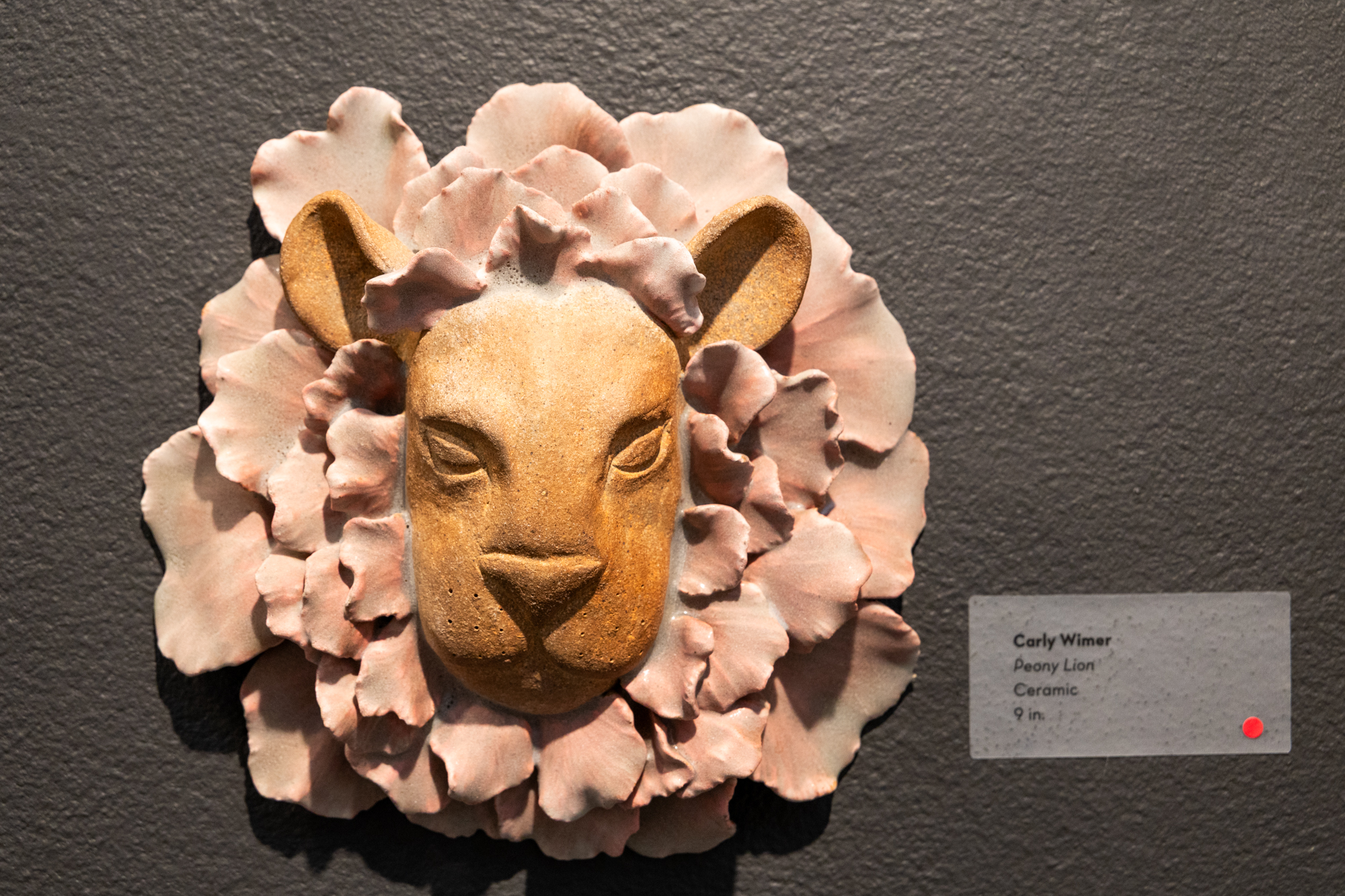 Ceramic pieces by Carly Wilmer